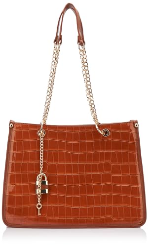 nelice Women's Handtasche Damen Shopper, Kamel von nelice