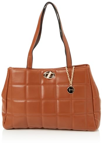 nelice Women's Handtasche Damen Shopper, Kamel von nelice