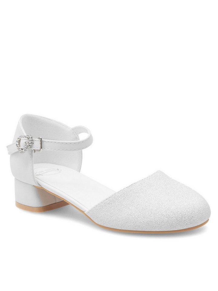 nelli blu Halbschuhe CM230522-6 WeiĂź Sneaker von nelli blu