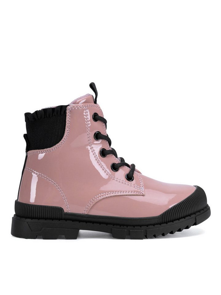 nelli blu Nelli Blu Schnürschuhe Mädchen CM231117-30 Rosa Schnürschuh von nelli blu