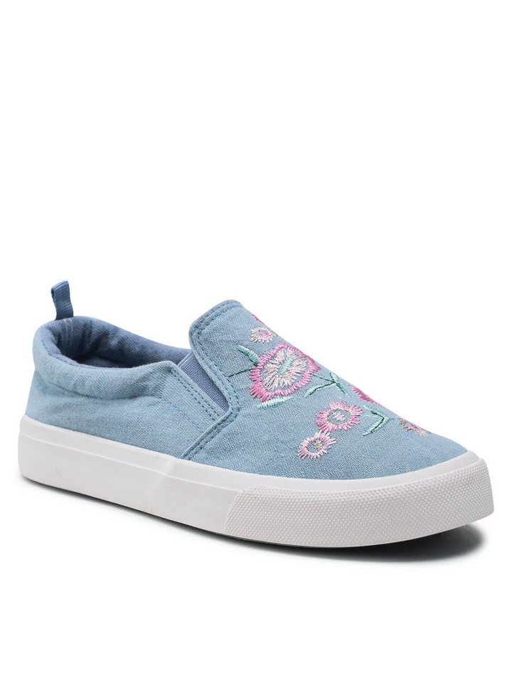 nelli blu Nelli Blu Sneakers aus Stoff Mädchen 15972 Blau Sneaker nelli blu Nelli Blu Sneakers aus Stoff Mädchen 15972 Blau Sneaker von nelli blu