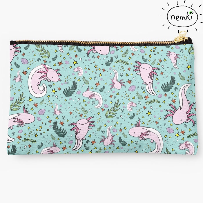 Axolotl Pouch von nemki