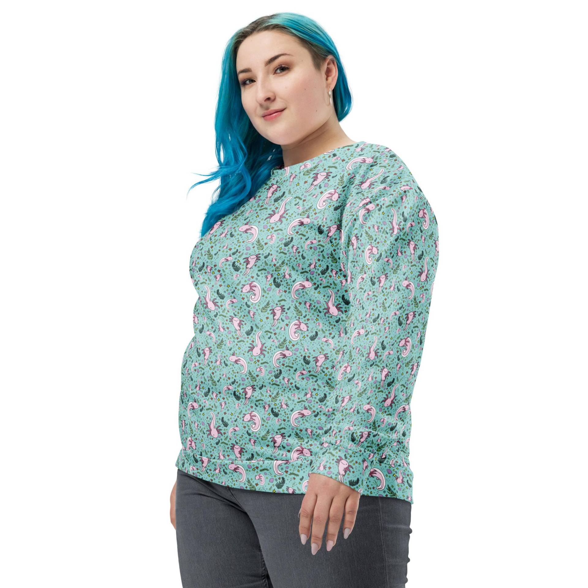 Axolotl-Pullover Aus Recyceltem Polyester von nemki