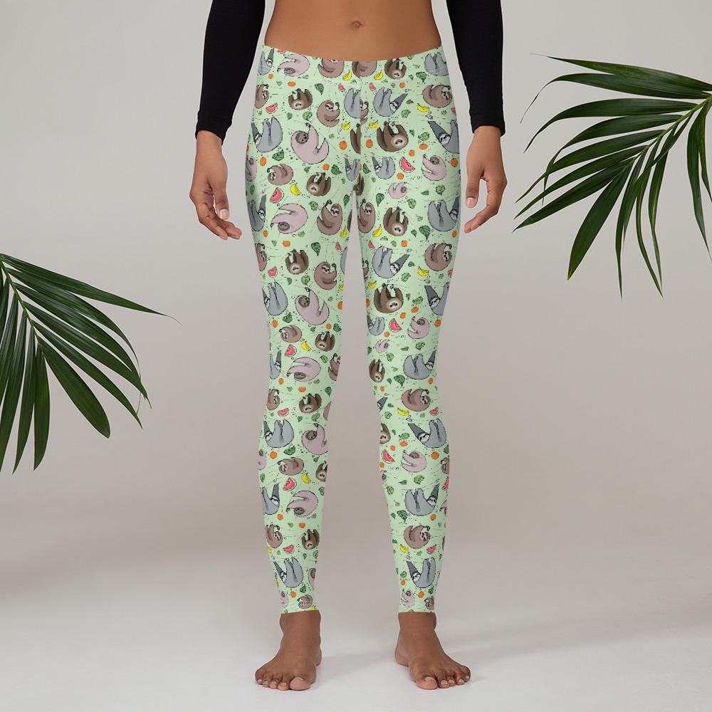 Faultier Leggings von nemki