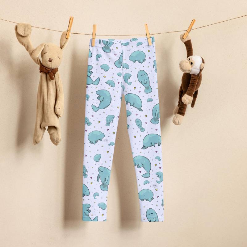 Manatee Leggings, Für Kinder Oder Jugendliche von nemki