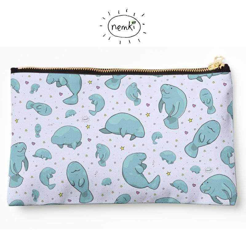 Manatee Reißverschlusstasche von nemki