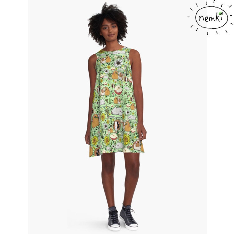 Meerschweinchen Kleid Für Frauen Süß Kleidung Mode von nemki