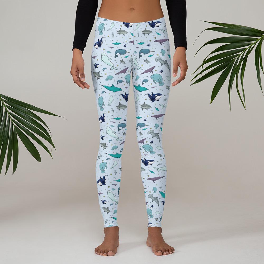Ozean Leggings von nemki