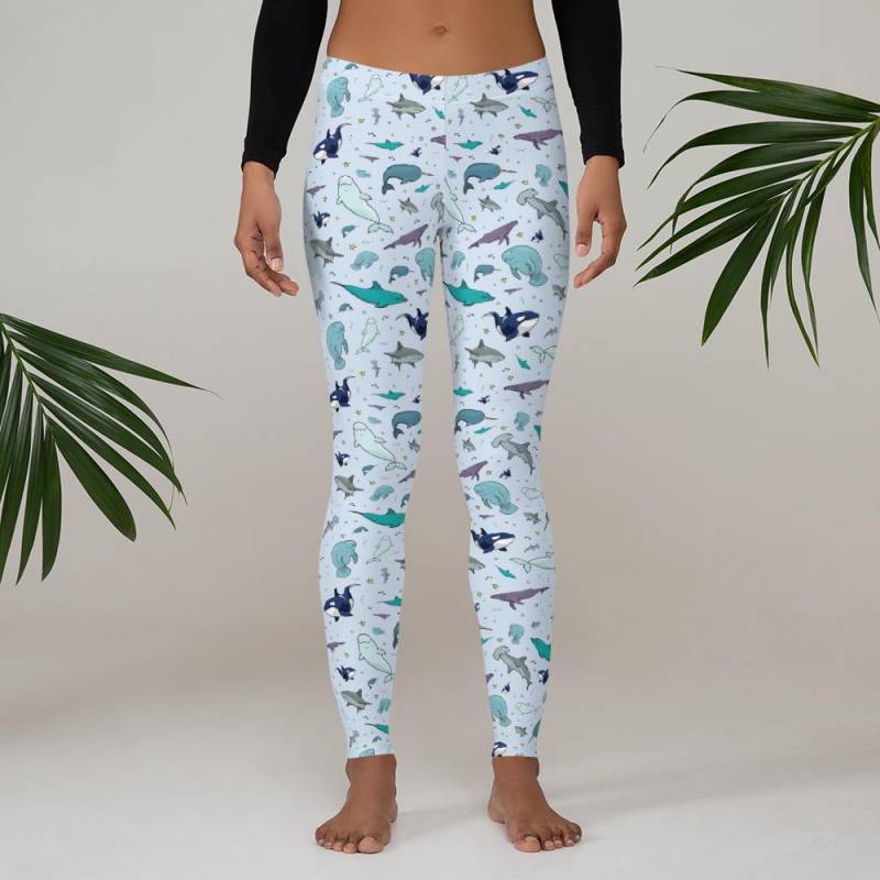 Ozean Leggings von nemki