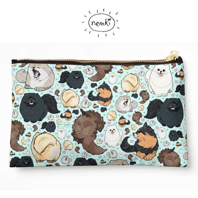 Pommern Reißverschlusstasche von nemki