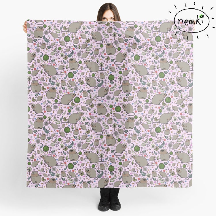 Quokka Chiffon Schal von nemki