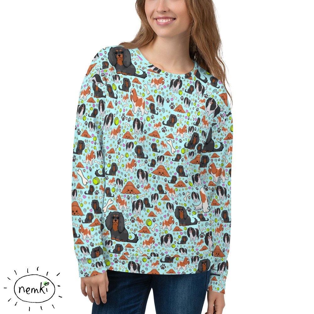 Süßer Cavalier King Charles Spaniel Pullover von nemki