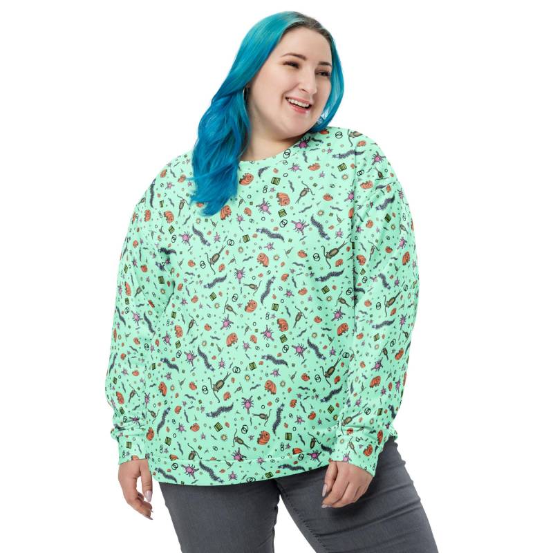 Sweatshirt Mit Winzigen Punkten, Recycled Polyester von nemki