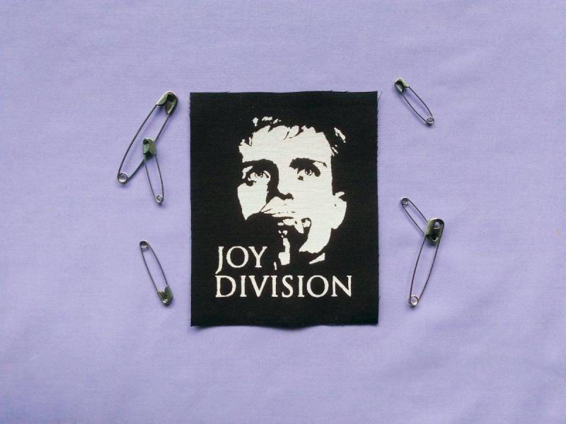 Joy Abteilung Ian Curtis Post Punk Aufnäher Zum Aufnähen von neoshiki
