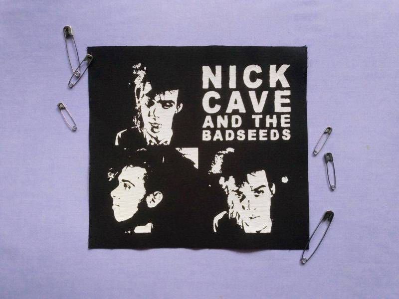 Nick Cave & The Bad Seeds Post Punk Aufnäher von neoshiki