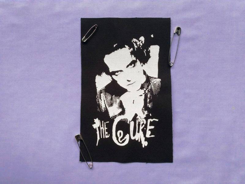 The Cure Robert Smith Post Punk Aufnäher Zum Aufnähen von neoshiki