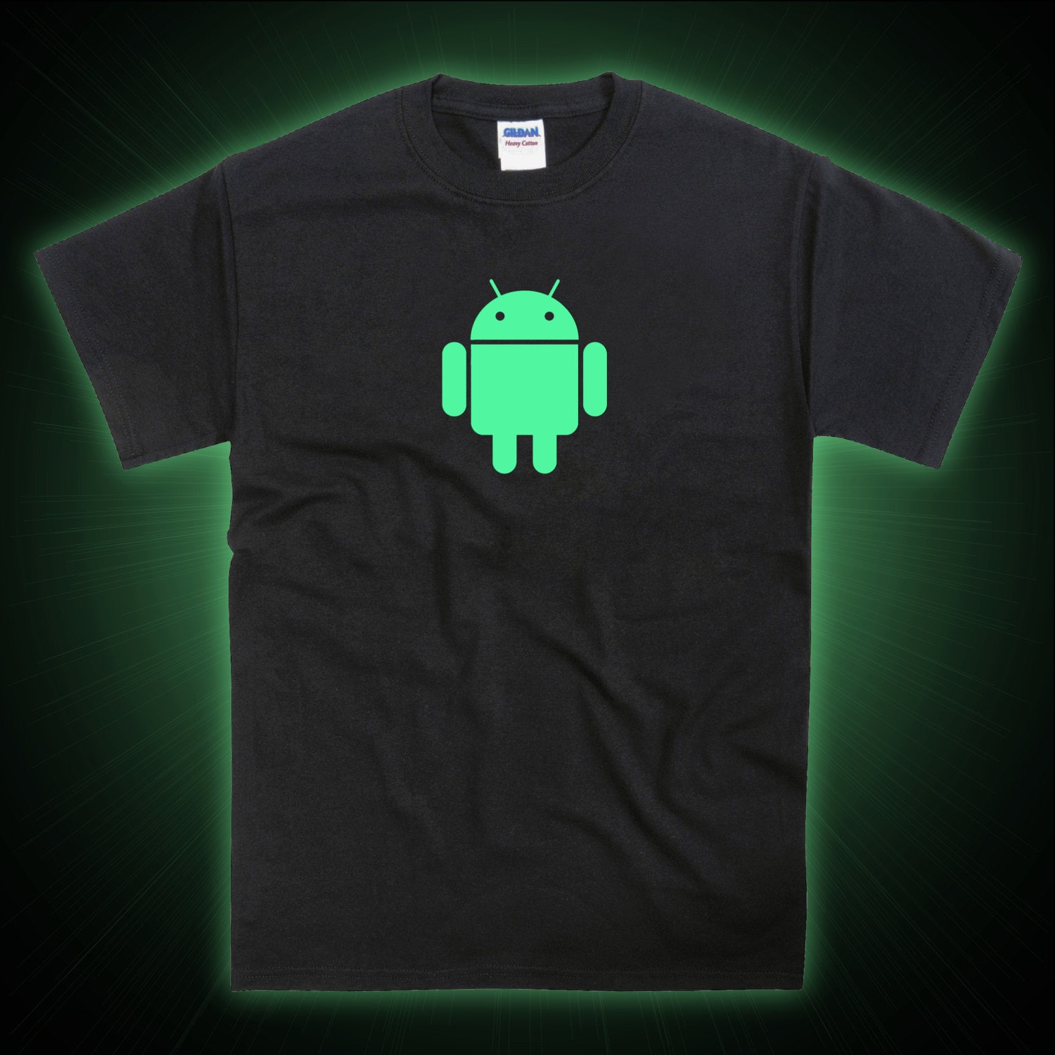 Android Nexus Pixel Google Roboter Tribut Glow in The Dark Tshirt Android Nexus Pixel Google Roboter Tribut Glow in The Dark Tshirt von nerdkeyz