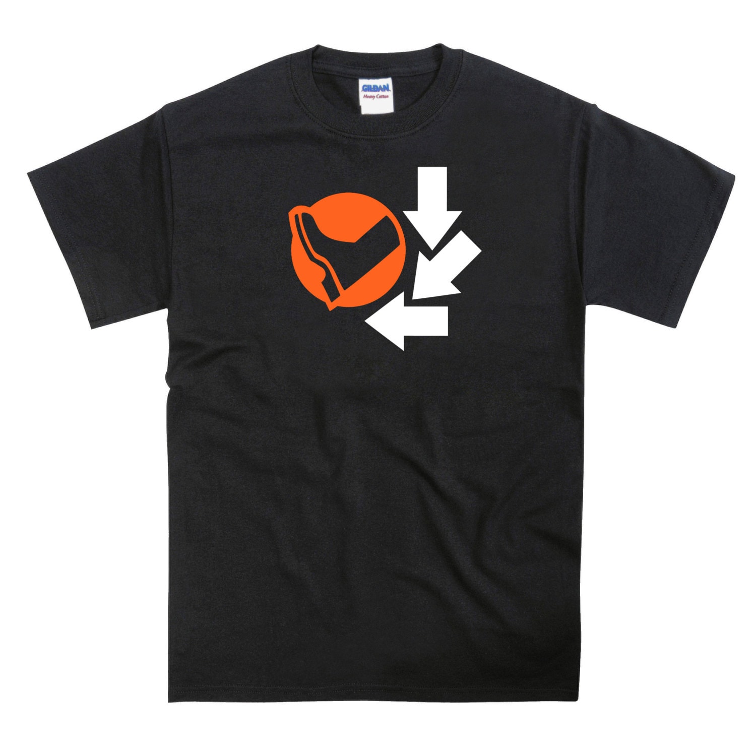 Arcade Fighting Kick Symbol Tshirt von nerdkeyz