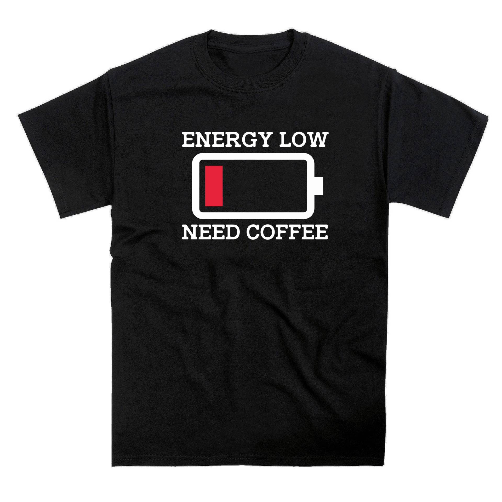 Benötigen Sie Mehr Kaffee - Energie Niedrig Tshirt von nerdkeyz