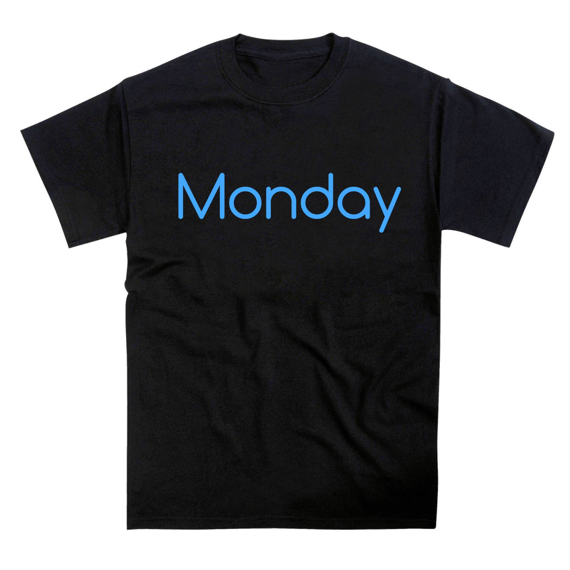 Blaues Montag Tshirt von nerdkeyz