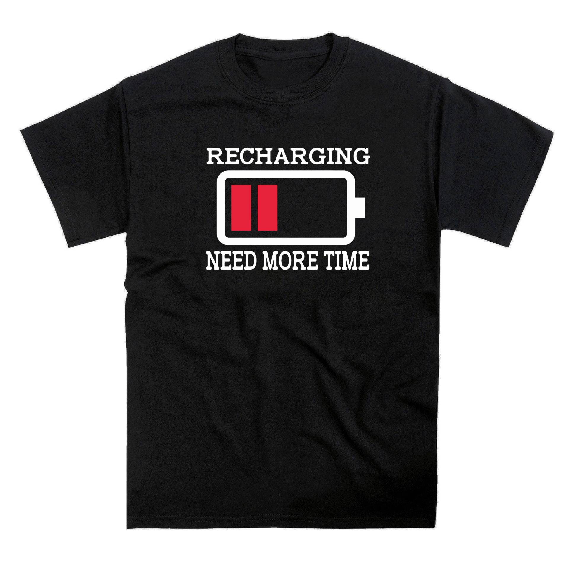 Brauchen Sie Mehr Zeit - Aufladen Tshirt von nerdkeyz