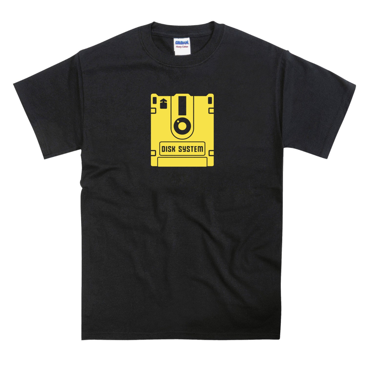 Famicom Disk Nes Tribute T-Shirt von nerdkeyz