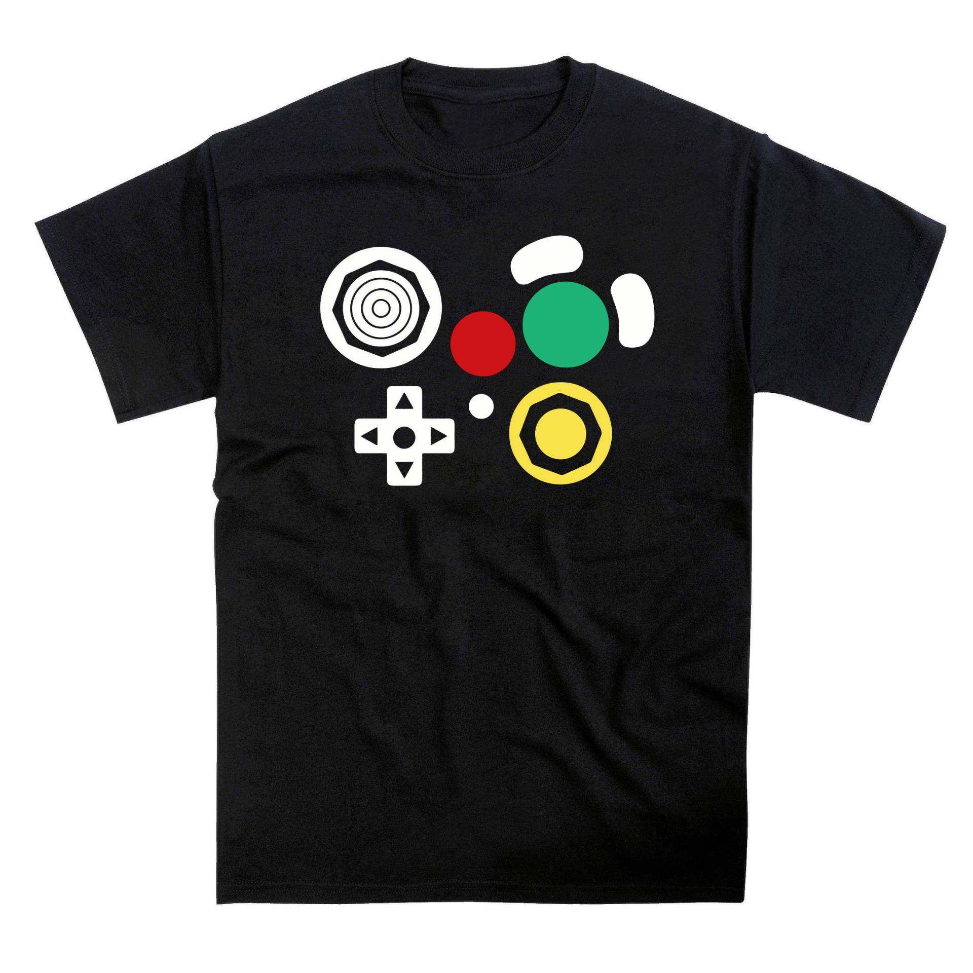 Gamecube Controller Buttons Tshirt von nerdkeyz