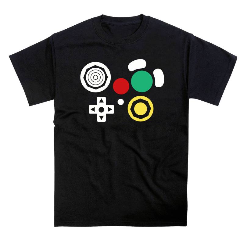 Gamecube Controller Buttons Tshirt Gamecube Controller Buttons Tshirt von nerdkeyz