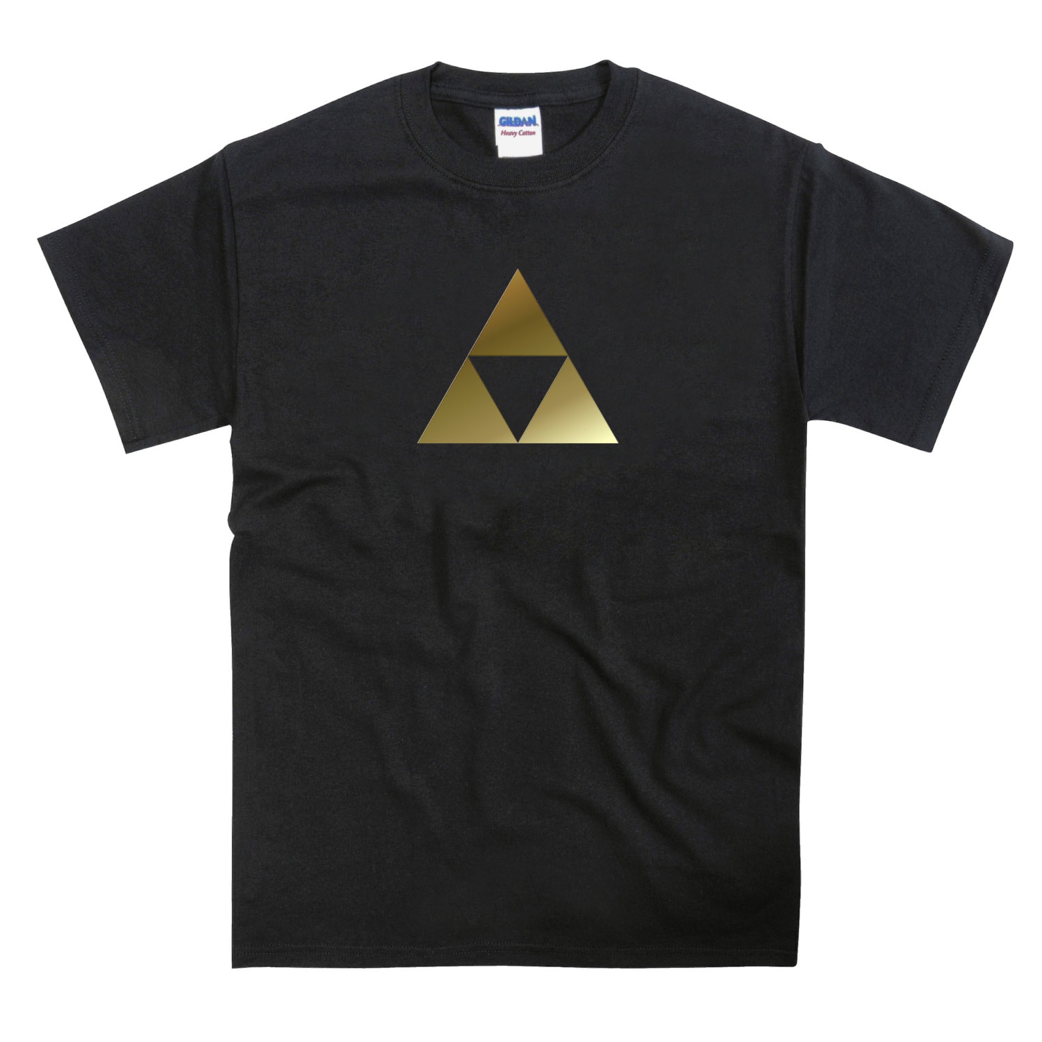 Gold Dreiecke Kraft Tshirt von nerdkeyz