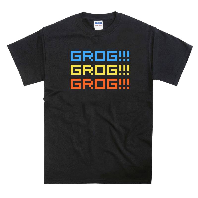 Grog Monkey Island Pirates Tribut Tshirt Grog Monkey Island Pirates Tribut Tshirt von nerdkeyz