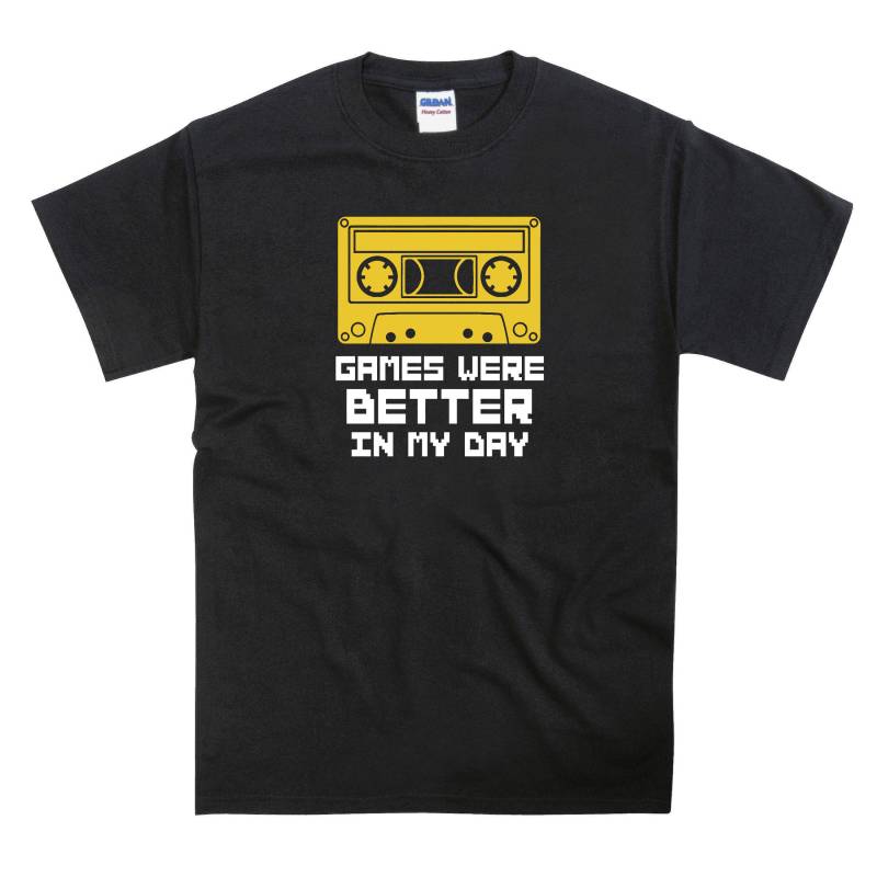 Kassette Spiele Waren Besser Tshirt Kassette Spiele Waren Besser Tshirt von nerdkeyz