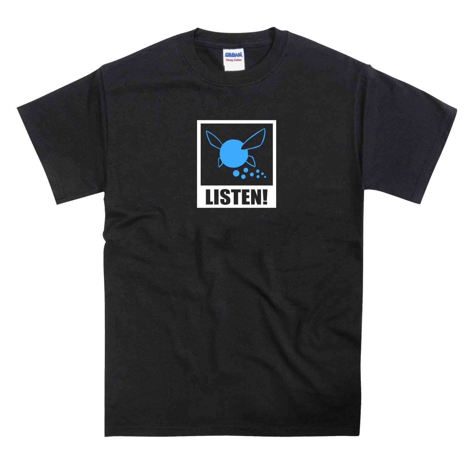 Navi Listen Zelda Inspiriert Ocarina Der Zeit Tshirt von nerdkeyz