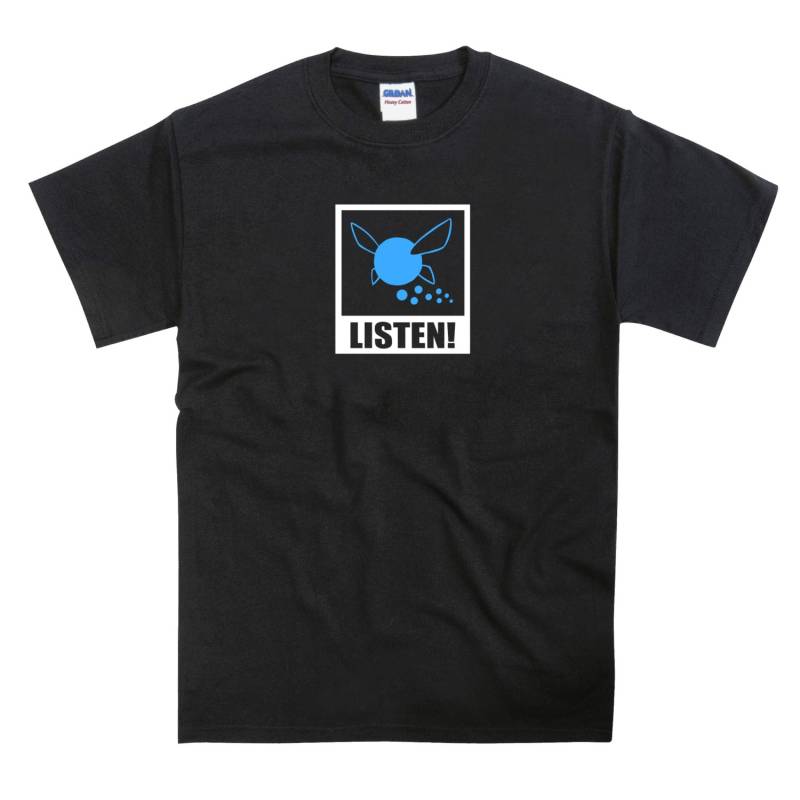 Navi Listen Zelda Inspiriert Ocarina Der Zeit Tshirt Navi Listen Zelda Inspiriert Ocarina Der Zeit Tshirt von nerdkeyz