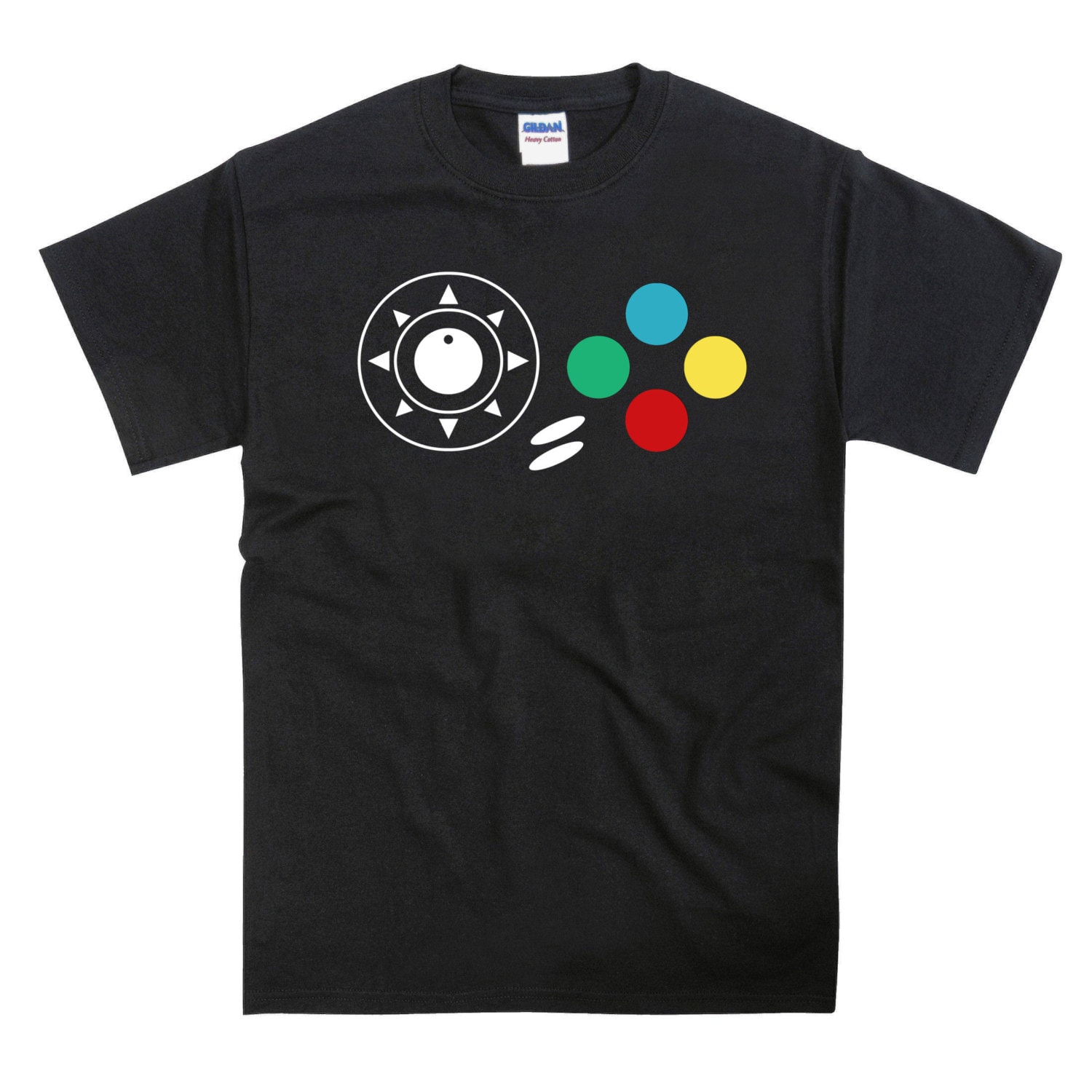 Neo Geo Controller Tasten Tshirt von nerdkeyz