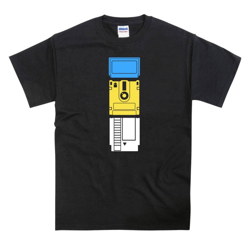 Nes Patrone Geschichte Tribut T-Shirt Nes Patrone Geschichte Tribut T-Shirt von nerdkeyz