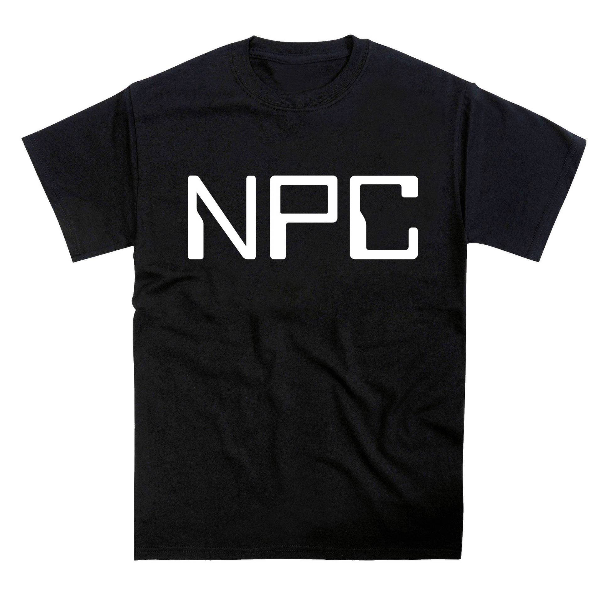 Npc Slogan T-Shirt von nerdkeyz