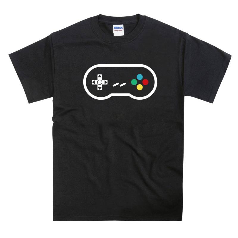 Snes Super Nintendo Famicom Joypad Tribut Tshirt Snes Super Nintendo Famicom Joypad Tribut Tshirt von nerdkeyz