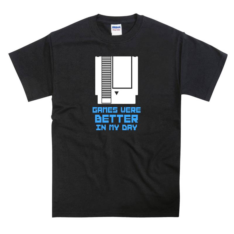 Spiele Waren Besser in My Day Nes Spiel Patrone Tshirt Spiele Waren Besser in My Day Nes Spiel Patrone Tshirt von nerdkeyz