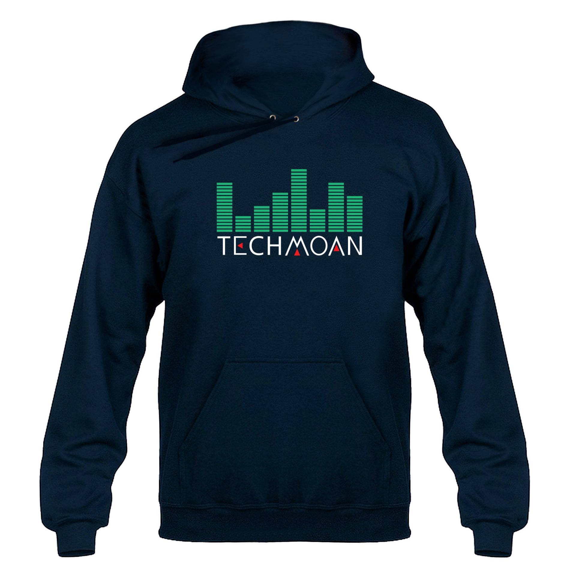 Techmoan Grafik Egalizer Logo Kapuzenpullover Hoodie Navy Blau Techmoan Grafik Egalizer Logo Kapuzenpullover Hoodie Navy Blau von nerdkeyz