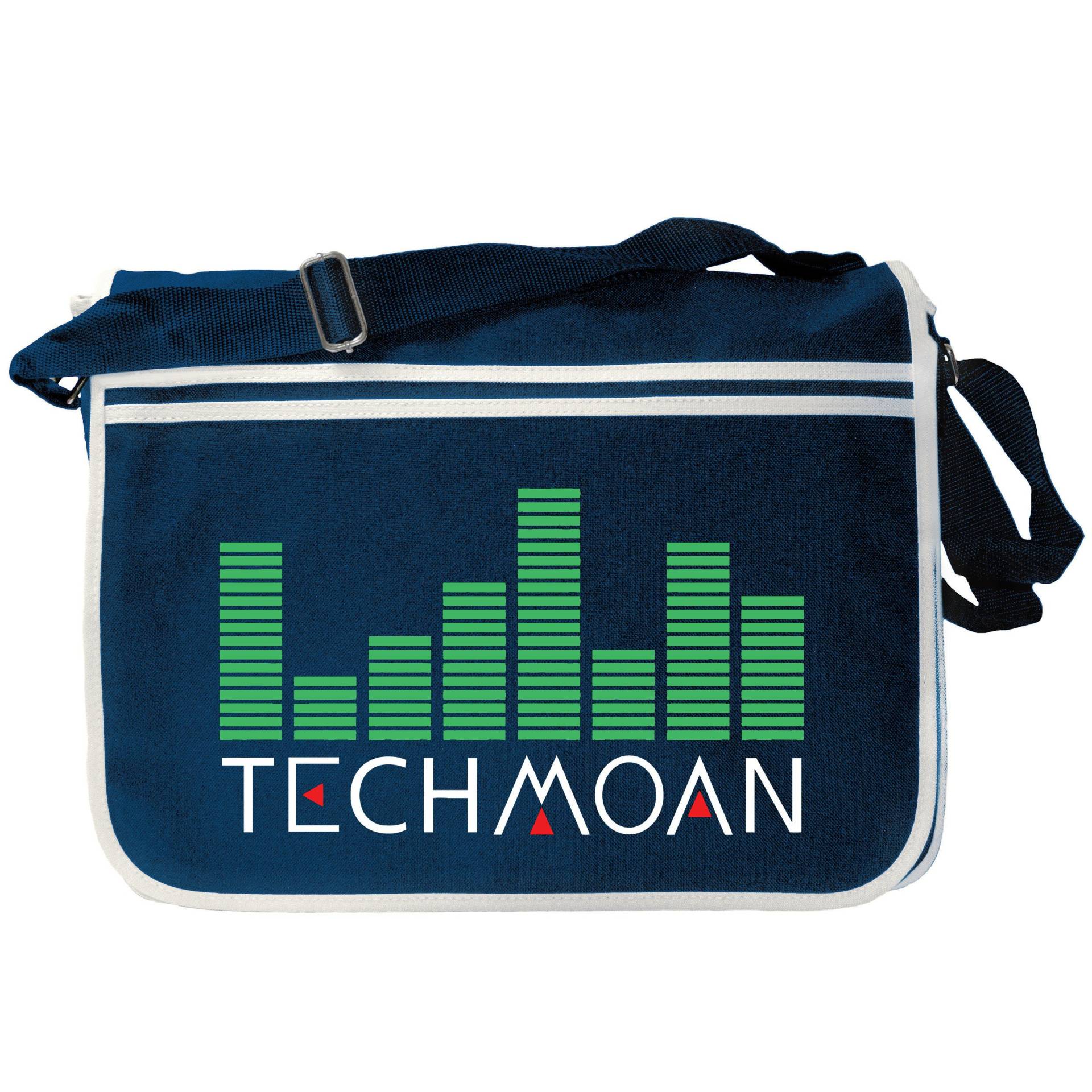 Techmoan Graphic Balancer Logo Marineblaue Umhängetasche Techmoan Graphic Balancer Logo Marineblaue Umhängetasche von nerdkeyz