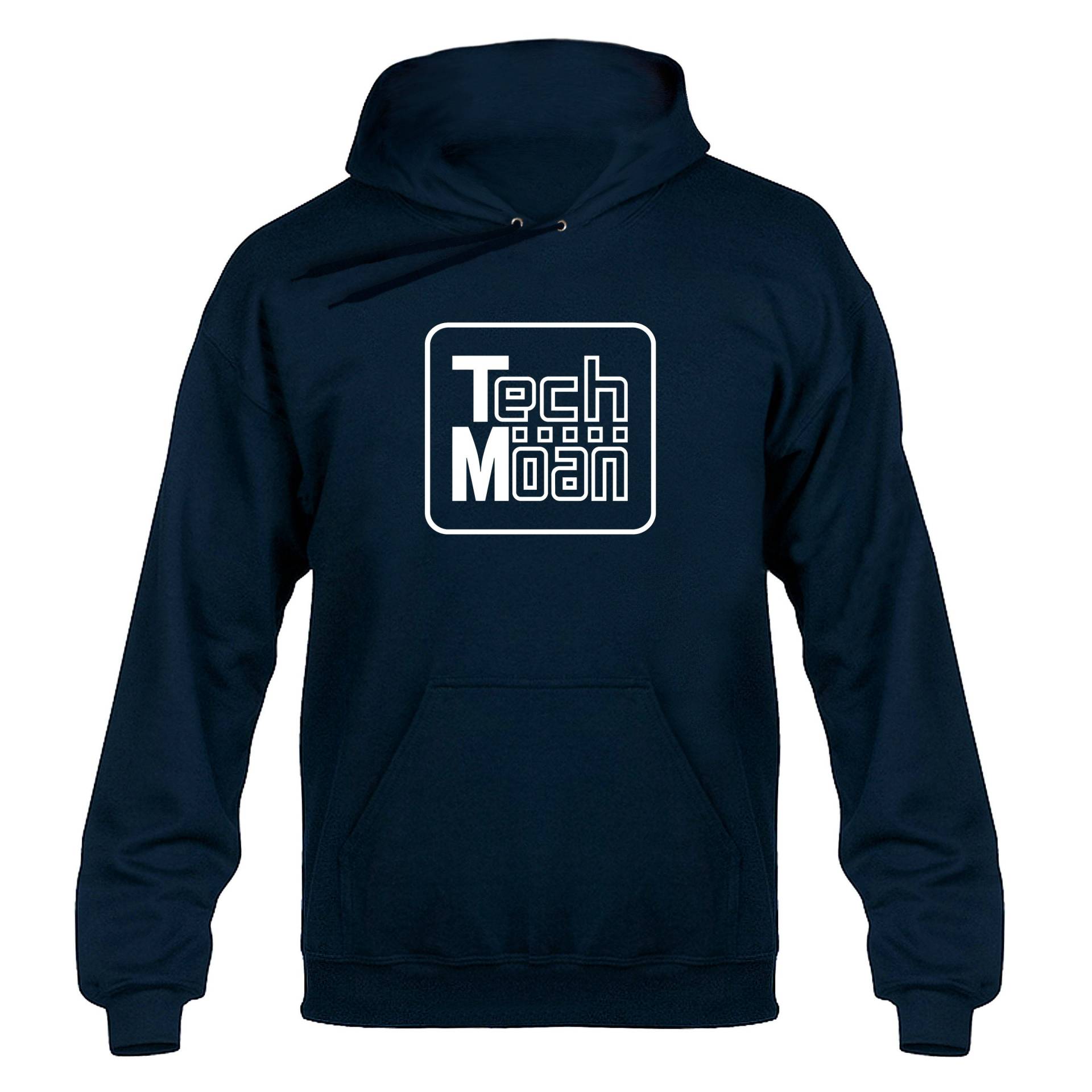 Techmoan Mini Disc Parody Logo Hoody Hoodie Kapuzenpullover Navy Blau Techmoan Mini Disc Parody Logo Hoody Hoodie Kapuzenpullover Navy Blau von nerdkeyz