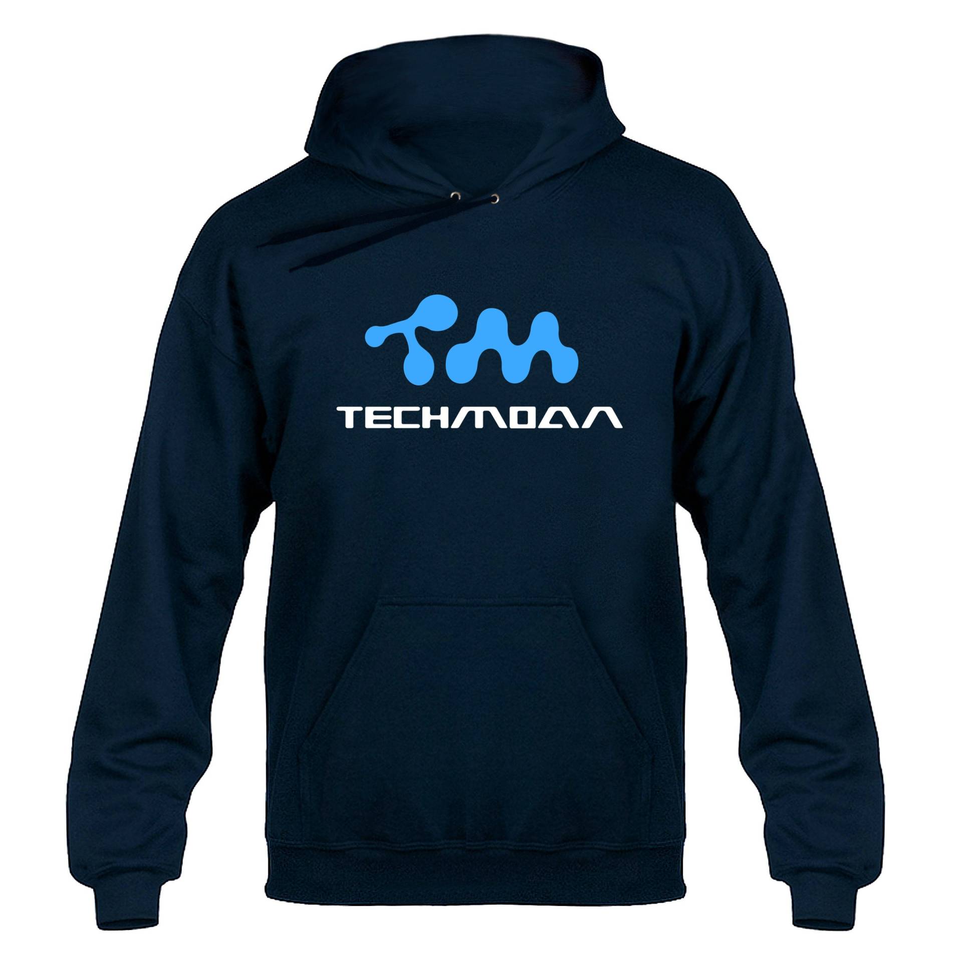 Techmoan Walkman Parodie Logo Hoody Hoodie Kapuzenpullover Navy Blau Techmoan Walkman Parodie Logo Hoody Hoodie Kapuzenpullover Navy Blau von nerdkeyz