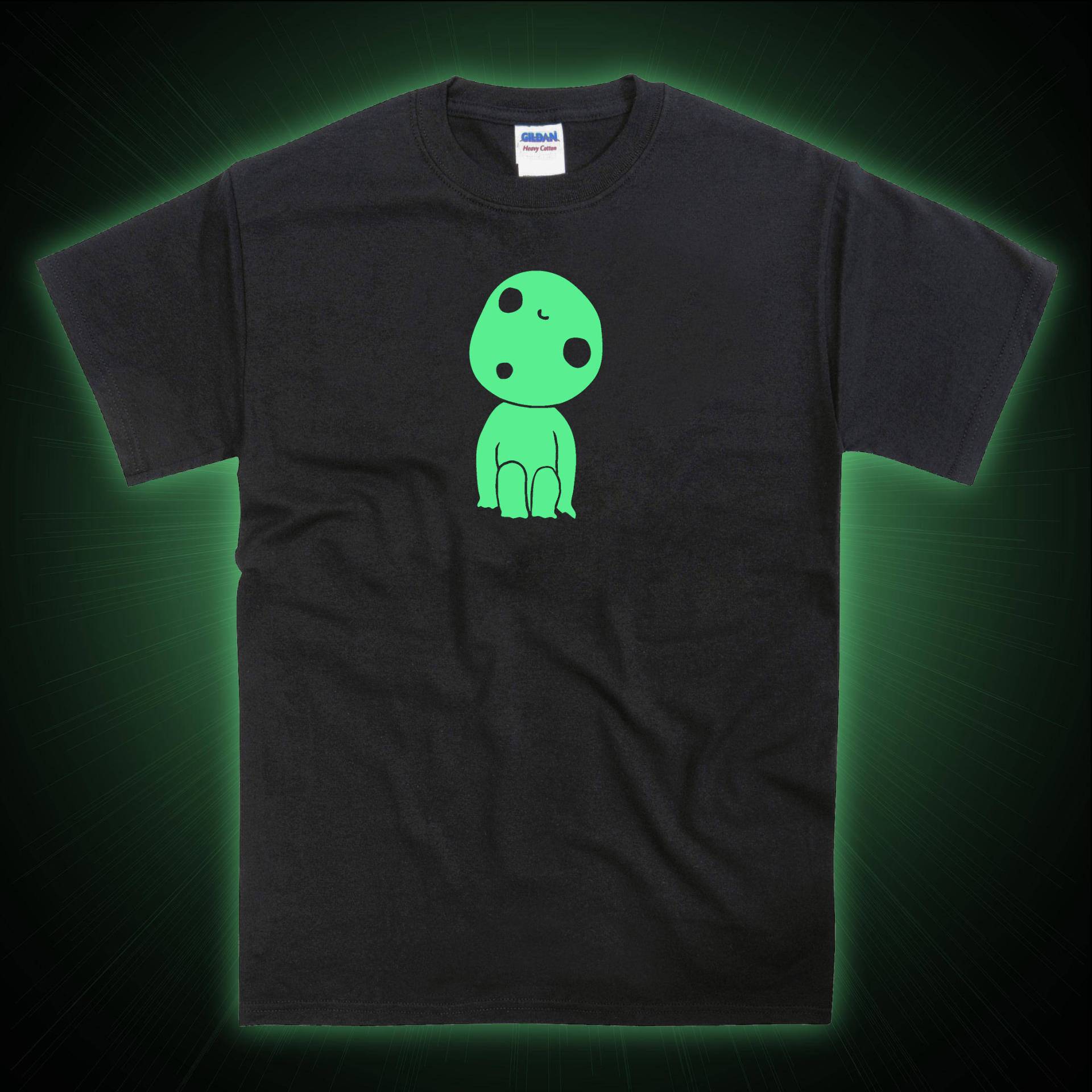 Waldkind Spirit Glow in The Dark Tshirt von nerdkeyz