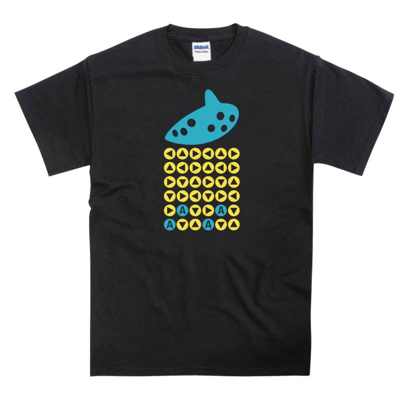 Zelda Inspiriert Ocarina Songs Tshirt Zelda Inspiriert Ocarina Songs Tshirt von nerdkeyz