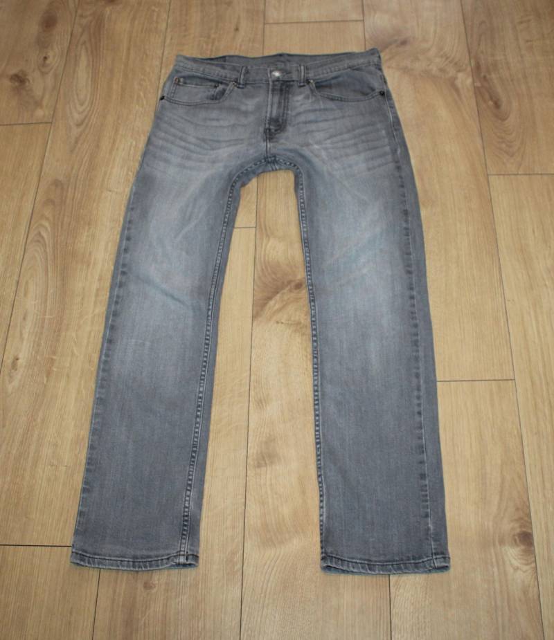 Vintage Damen Grauer Denim Levi's 511 Zip Stretch Gerades Bein Stonewashed Jeans W 28 L Boho von neringasvintageshop