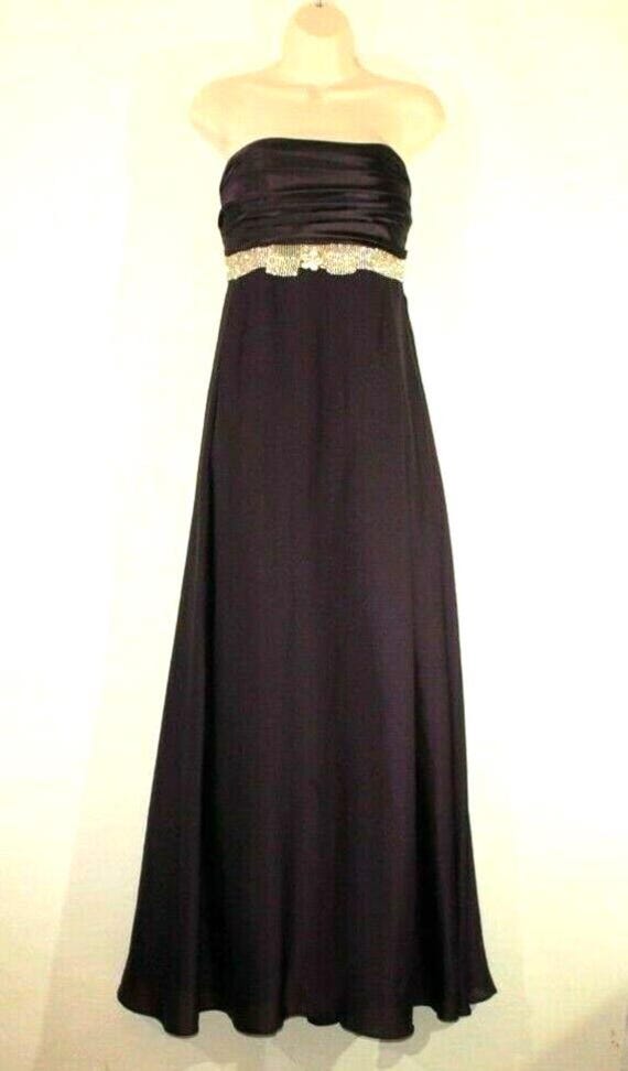 Vintage Lila Luxgal Elegante Lange Brautjungfernkleider Party Abschlussball Ballkleid Größe 16/44 von neringasvintageshop