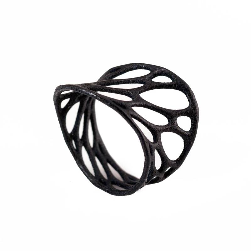 1Lagiger Drehring | 3D Gedrucktes Nylon von nervoussystem