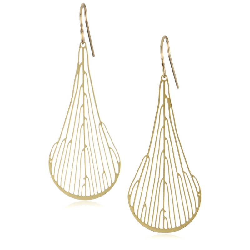 Dichotome Ohrringe | Gold von nervoussystem