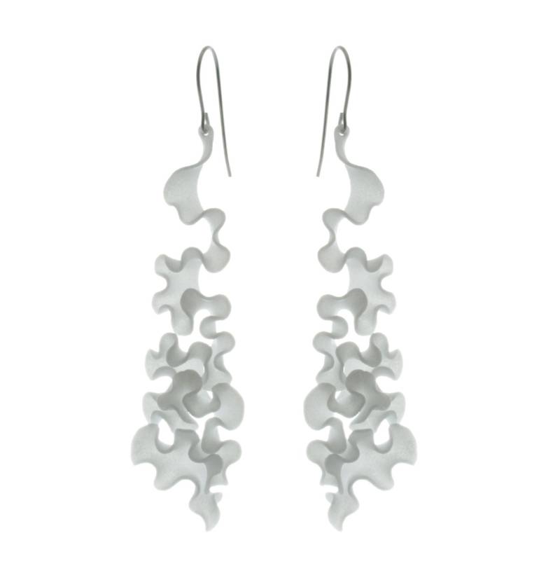 Kassiopea Ohrringe // 3D-Gedruckter Schmuck Kunst + Wissenschaft Natur Kassiopea Ohrringe // 3D-Gedruckter Schmuck Kunst + Wissenschaft Natur von nervoussystem