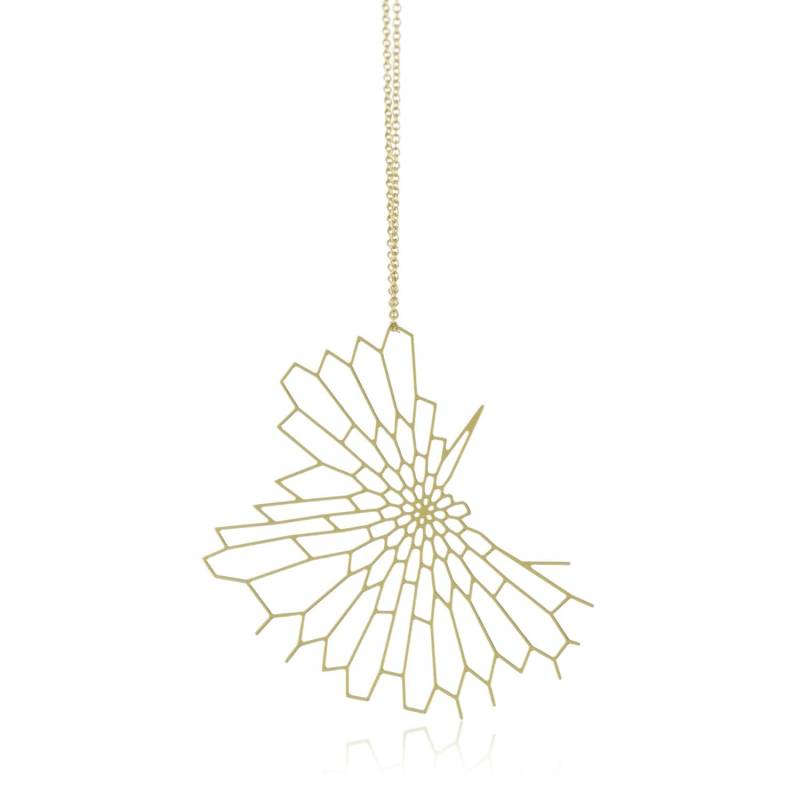 Radiolarie Anhänger | Vergoldet Radiolarie Anhänger | Vergoldet von nervoussystem